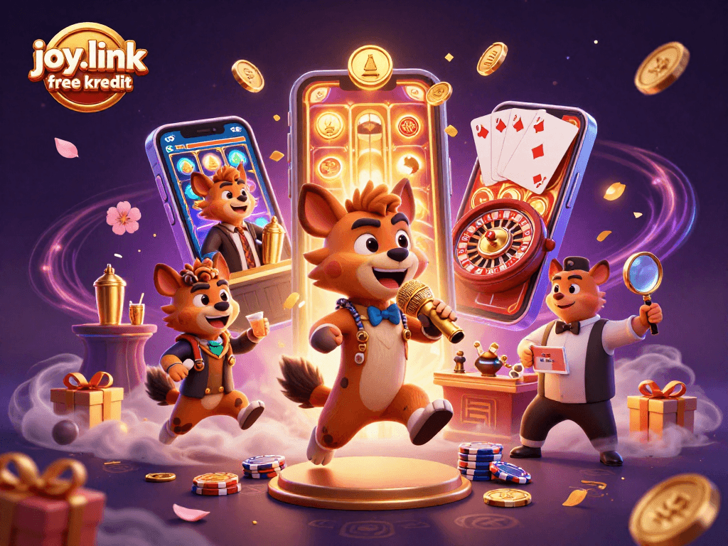 Experience fun at joy.link free kredit with hyena comedians, drinks, and casino games!