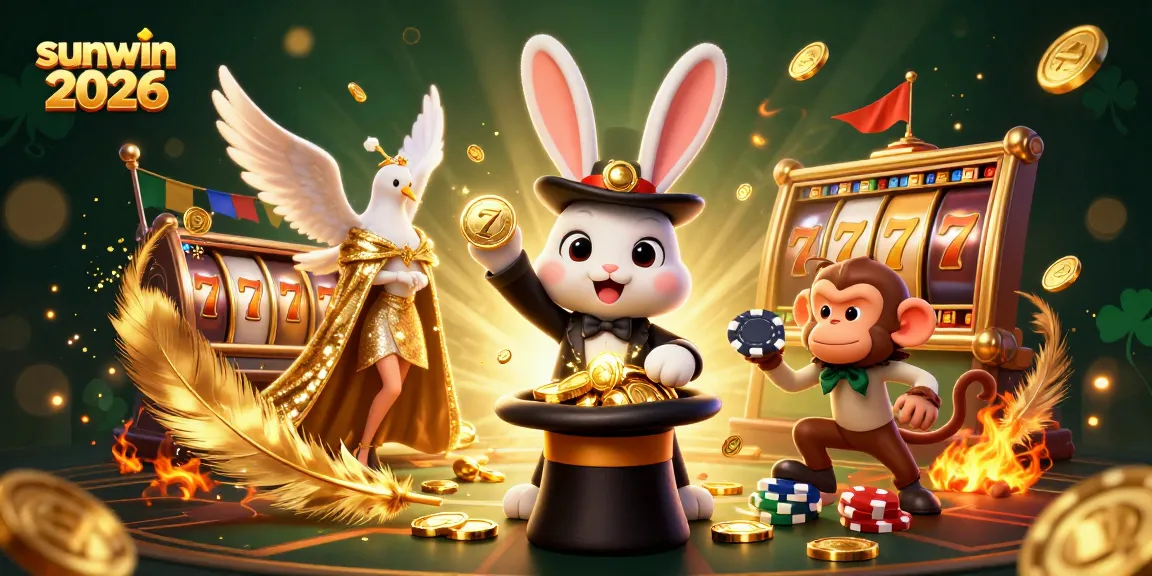 Experience thrilling moments at sunwin 2026 with our dynamic casino scene featuring magical characters.